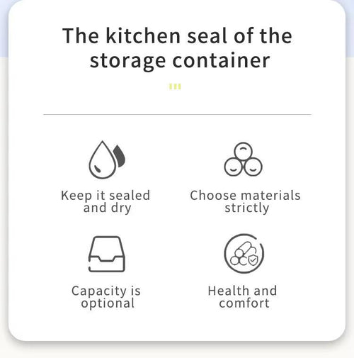 7-piece Set Of Food Containers