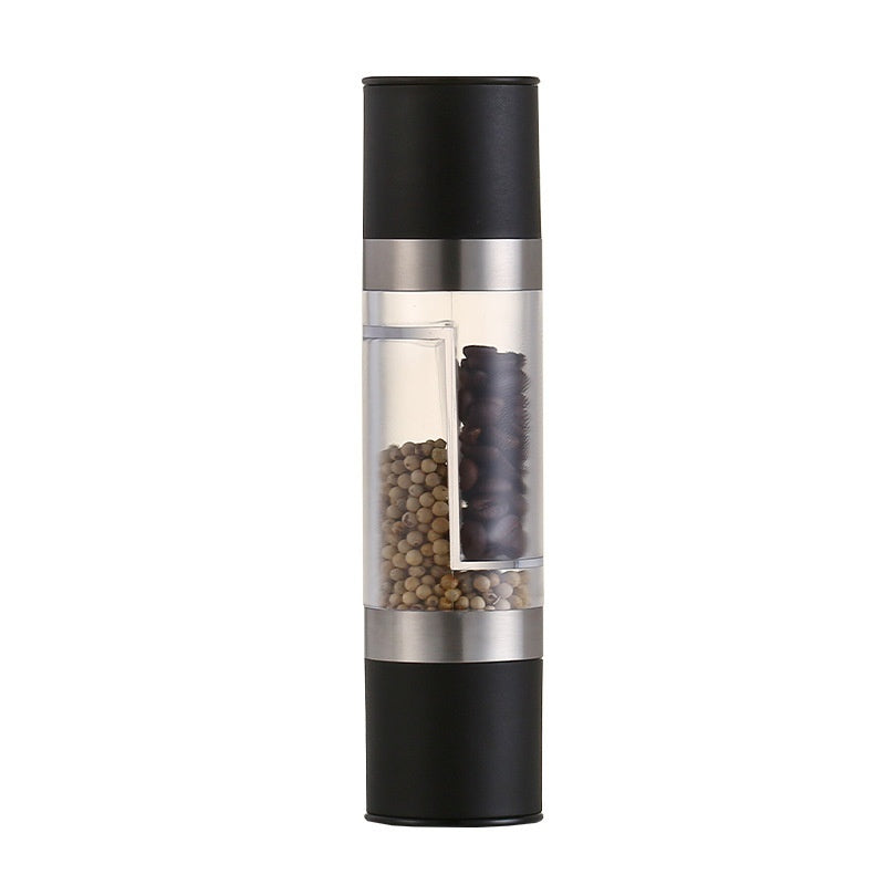 Dual-purpose Stainless Steel Pepper Sea Salt Grinder